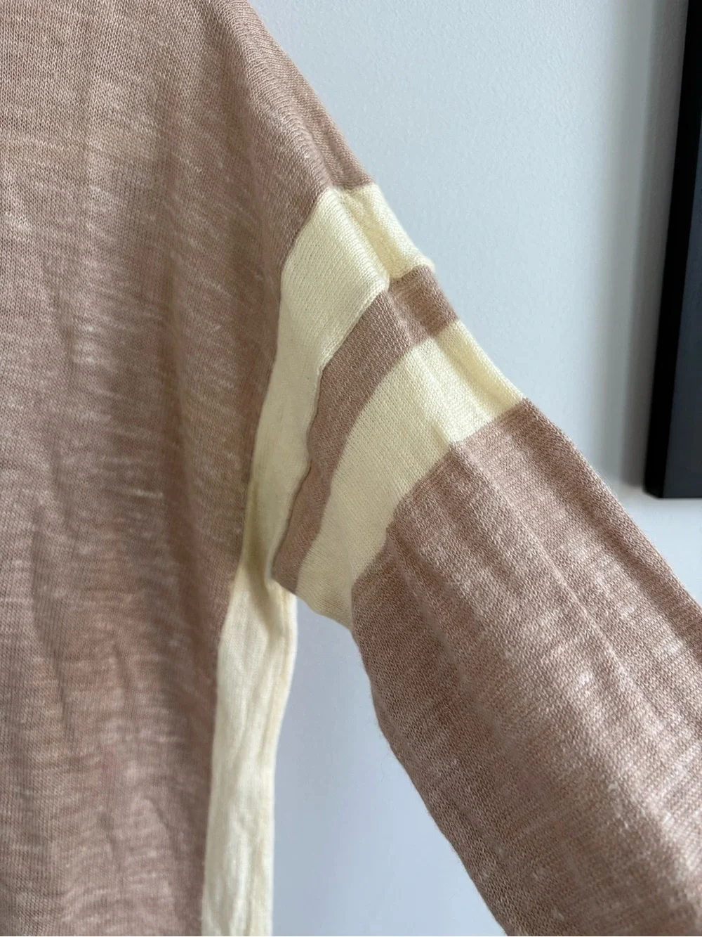 XS J. Crew Wool Blend Quarter Sleeve Long Sweater